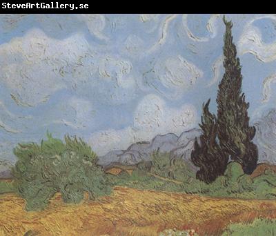 Vincent Van Gogh Wheat Field with Cypresses (nn04)